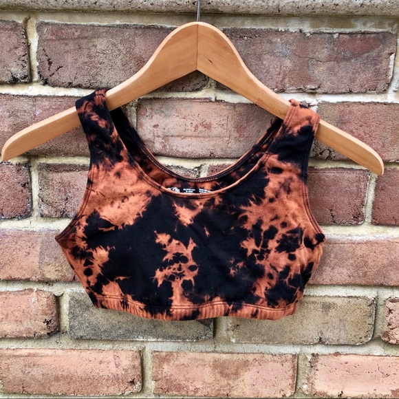 Tie Dye Crop Top - Picture 2 of 5